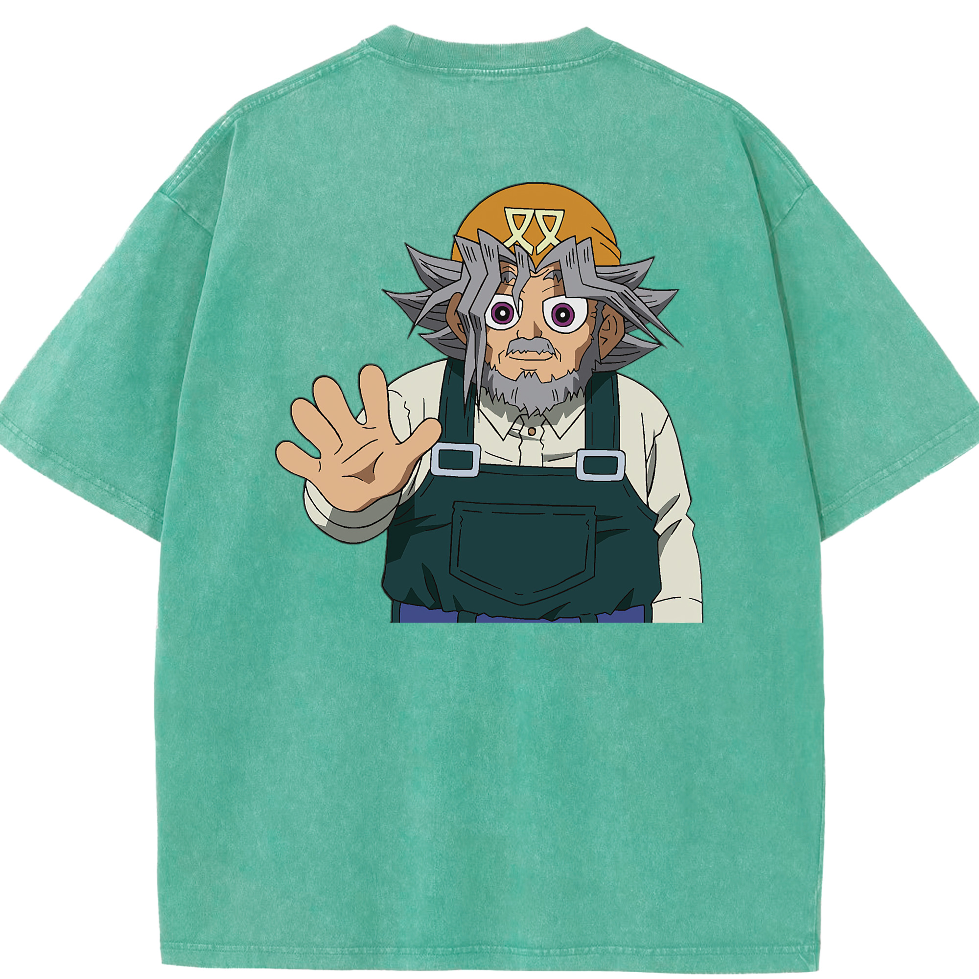 （画像用） 遊☆戯☆王 Yu-Gi-Oh! 綿100% ヴィンテージ風 半袖Tシャツ（背面プリント）